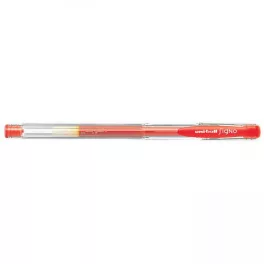 Zseléstoll 0,5mm, Uni UM-100, írásszín piros