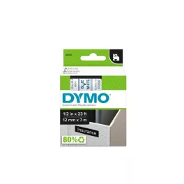   Feliratozógép szalag Dymo D1 S0720540/45014 12mmx7m, ORIGINAL, kék/fehér