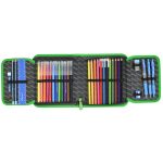 Tolltartó szögletes Connect Football kék/zöld