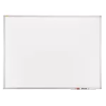 Fehértábla mágneses alukeretes, zománcozott 100x200cm, ValueLine Franken