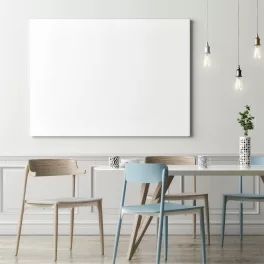   Mágneses üvegtábla 120x200cm, alukeretes ValueLine Franken