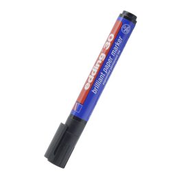   Rostirón, filctoll vízbázisú pigment marker Edding 30 fekete