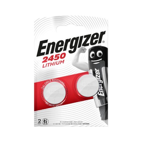 Gombelem CR2450 lithium 3V 620 mAh 2 db/blt ENERGIZER