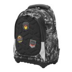 Iskolatáska anatómiai Connect Army fekete szürke