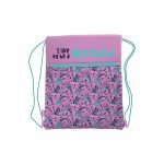 Tornazsák 29x39x2cm, Connect 2021 hableány lila/türkiz