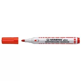   Táblamarker 2,5-3,5mm, kerek hegyű, Stabilo Plan 641/40 piros
