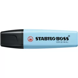   Szövegkiemelő 2-5mm, vágott hegyű, STABILO Boss original Pastel jeges kék