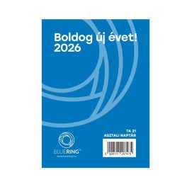 Asztali naptár TA-21 2026. Bluering®