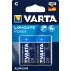 Elem C Baby LR14 Longlife Power 2 db/csomag, Varta