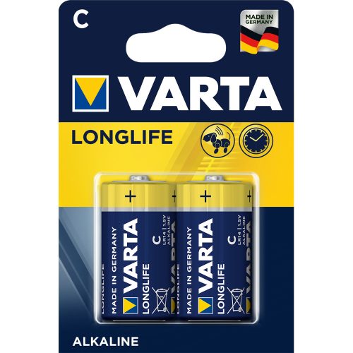 Elem C Baby LR14 Longlife 2 db/csomag, Varta