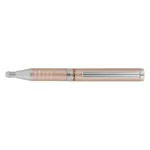 Golyóstoll rose gold test, Zebra SLF1, írásszín kék