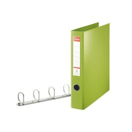   Gyűrűskönyv A4, Maxi 6cm, 4 gyűrű, D alakú, PP Esselte Jumbo Vivida zöld