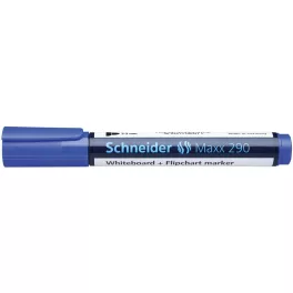   Tábla- és flipchart marker 2-3mm, kerek végű Schneider Maxx 290 kék