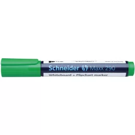   Tábla- és flipchart marker 2-3mm, kerek végű Schneider Maxx 290 zöld