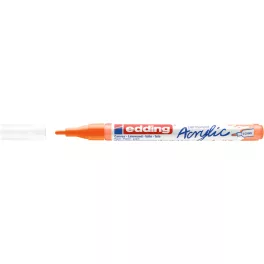 Akril marker 1-2mm, Edding 5300 neon narancssárga
