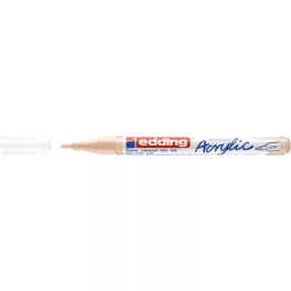 Akril marker 1-2mm, Edding 5300 bézs