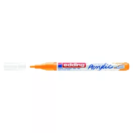 Akril marker 1-2mm, Edding 5300 narancssárga