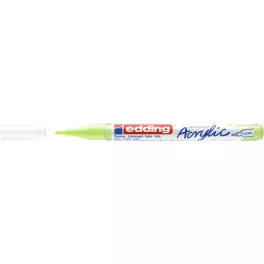 Akril marker 1-2mm, Edding 5300 pasztellzöld