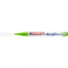Akril marker 1-2mm, Edding 5300 sárgászöld