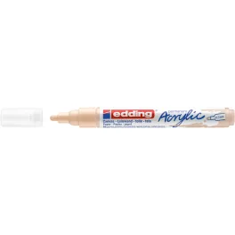 Akril marker 2-3mm, Edding 5100 bézs