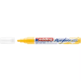 Akril marker 2-3mm, Edding 5100 citromsárga