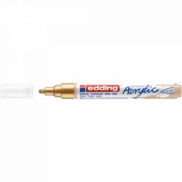 Akril marker 2-3mm, Edding 5100 arany