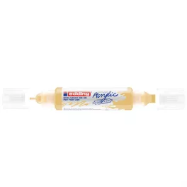   Akril marker 2-3mm, és 5-10mm, 3D kétvégű Edding 5400 pasztell citromsárga