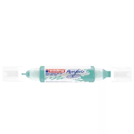   Akril marker 2-3mm, és 5-10mm, 3D kétvégű Edding 5400 türkiz