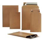Csomagküldő webshop hullámkarton tasak B4, 235x337mm/250x353mm E-Flute