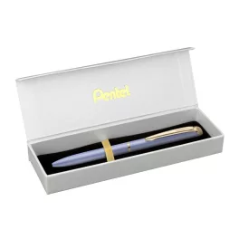   Rollertoll 0,7mm fém pasztell lila test, Pentel Energel BL2007PV írásszín kék