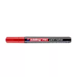 Lakkmarker 1-2mm, kerek Edding 791 piros
