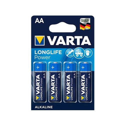 Elem AA ceruza LR06 Longlife Power 4 db/csomag, Varta