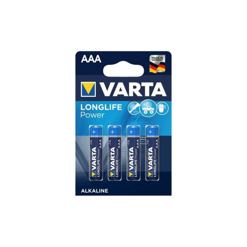 Elem AAA mikro LR03 Longlife Power 4 db/csomag, Varta