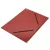 Gumis mappa A4, 400g. karton Glossy piros
