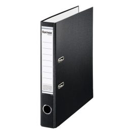 Iratrendező A4, 5,5cm, Fornax Master fekete