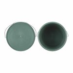 Vödör 10 literes műanyag fedél nélkül fém füllel újrahasznosított