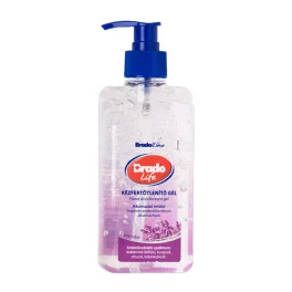   Kéz- és bőrfertőtlenítő gél pumpás 500 ml Bradolife levendula
