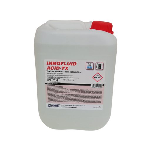 Vízkőoldó 5 liter nem habzó Innofluid Acid-Tx