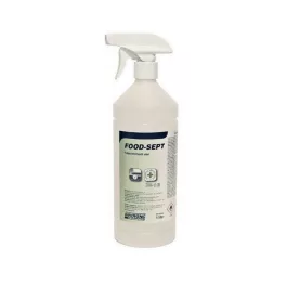   Fertőtlenítő hatású tisztítószer szórófejes 1 liter Food-Sept