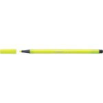 Rostirón, filctoll 1mm, STABILO Pen 68 neon sárga