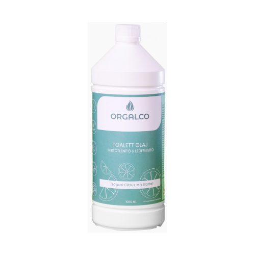 WC illatosító olaj szórófejes 1 liter Orgalco Trópusi citrus