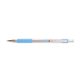 Golyóstoll 0,7mm, pasztell világoskék test, Zebra F-301, írásszín kék