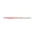 Golyóstoll 0,7mm, pasztell rózsaszín test, Zebra F-301, írásszín kék