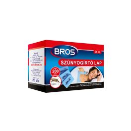   Szúnyogirtó utántöltő lapka elektromos készülékhez 20 db/doboz Bros