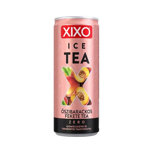 Üdítőital 0,25l XIXO ICE TEA BARACK ZERO