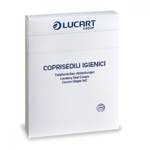 Toalettülőke takaró papír fehér 200 lap/csomag Lucart_893001U