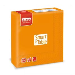   Szalvéta 2 rétegű 33 x 33 cm 50 lap/cs Fato Smart Table narancssárga_82621400