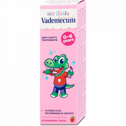 Fogkrém 50 ml gyermek Vademecum eper