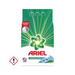   Mosópor 2,34 kg 36 mosás fehér ruhákhoz Ariel Mountain Spring