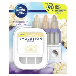   Légfrissítő elektromos kezdőcsomag 20 ml Ambi Pur 3 Volution Moonlight Vanilla